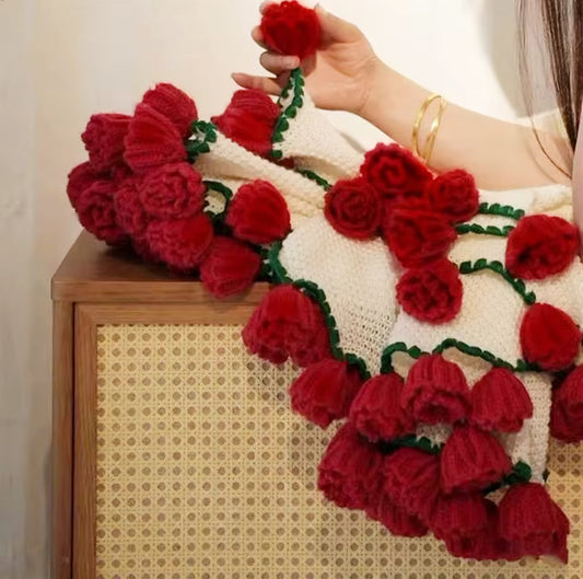 Roman Red Rose Blanket