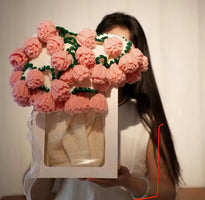 Sweetheart Pink Rose Blanket